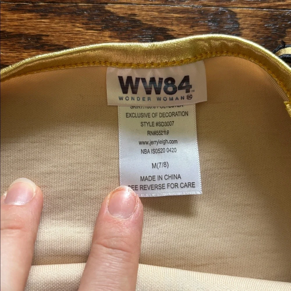 WW84 Wonder Woman 1984 Girl’s Costume, size M (7/8)
